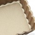 CAN Deal 7 inch Pie Tart and Flan Quiche Non-Stick Rectangle Fluted Cake Mould Loose Base Carbon Steel - B076S91WQP